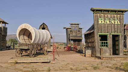 model of the settlers town