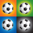 © Russ Allen - Halftone soccer balls