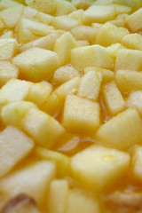 Fruit salad close up