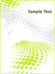 Canvas Print - halftone background