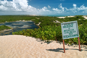 Lagoon Genipabu,Natal Brazil