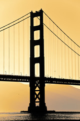 Fototapete - Golden Gate