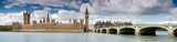 Fototapeta Londyn - Big Ben panoramic