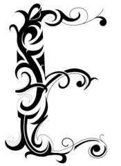 Wall Mural - Font type E