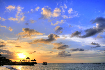 Wall Mural - Sunset at Montego Bay, Jamaica, Carribean