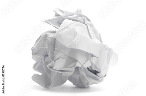 Boulette De Papier Froisse Image Sur Fond Blanc Stock Photo Adobe Stock Boulette De Papier Froisse Image Sur Fond Blanc Stock Photo Adobe Stock