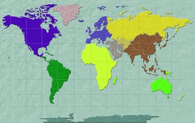  World Map Illustration