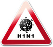 Picto - attention virus h1n1