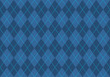 Blue argyle pattern