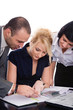 © Andreea Ardelean - Business-team working in the office