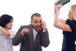 © Andreea Ardelean - Angry business women fighting with a colleague