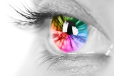 Fototapeta  - Colorful eye