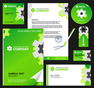 Editable corporate Identity template 2.