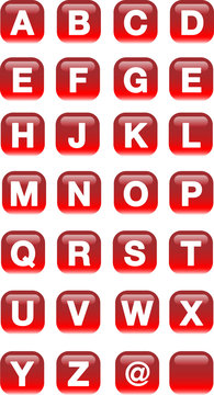 ALPHABET BUTTONS