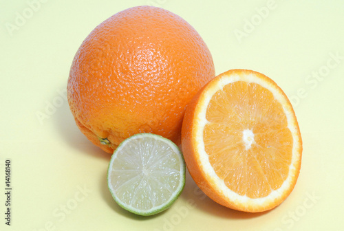Dekoracja na wymiar  owoce-cytrusowe