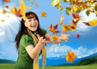 canvas print picture joyful autumn 3