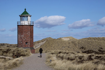 Wall Mural - Quermarkenfeuer Kampen (Sylt)