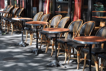 Terrasse de brasserie