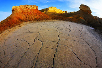 Poster - The desert of Israel, photographed by 