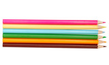 Fototapeta Tęcza - colored pencils