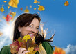canvas print picture joyful autumn 4