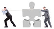 © Andreea Ardelean - Business men and puzzle piece