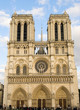 Notre Dame de Paris. Front view.