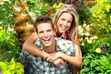 Wall Mural - love couple