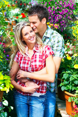 Wall Mural - love couple