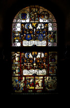 Ancient Stained-glass Window