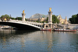 Fototapeta Paryż - Le pont Alexandre III - Paris