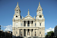 Facade Of St Pauls, City Of London, England, UK