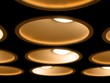 Abstract of ceiling lamps
