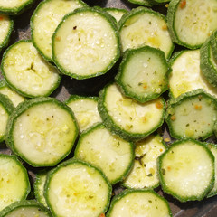 Courgettes zucchini