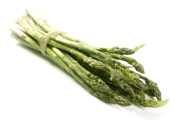 Wall Mural - Asparagus green bunch