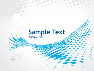 Canvas Print - halftone background