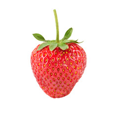 Wall Mural - Fresh Isolated Strawberry