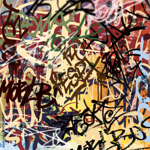 Photo Graffiti Background