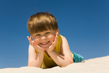 Wall Mural - Cute boy