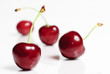 © Laszlo - cherries on white background