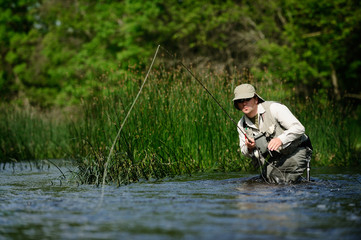 Fly-fishing