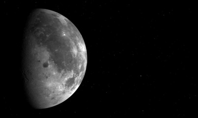 the moon