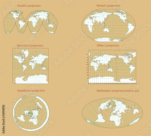 Fototapeta na szkło World perspective.