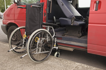 wheelchair facilitate van