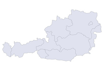 Karte Österreich