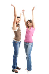 Wall Mural - Happy young women's