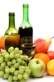 Fototapeta Most - Wine and fruit