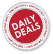 Daily Deals Sales Sticker
