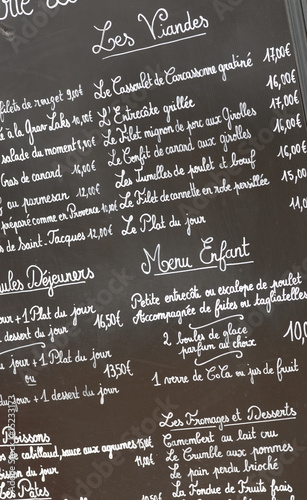Menu Ardoise Stock Photo Adobe Stock Menu Ardoise Stock Photo Adobe Stock