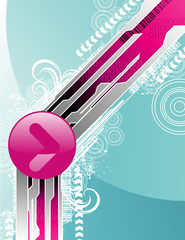 Wall Mural - composicion abstracta en vector